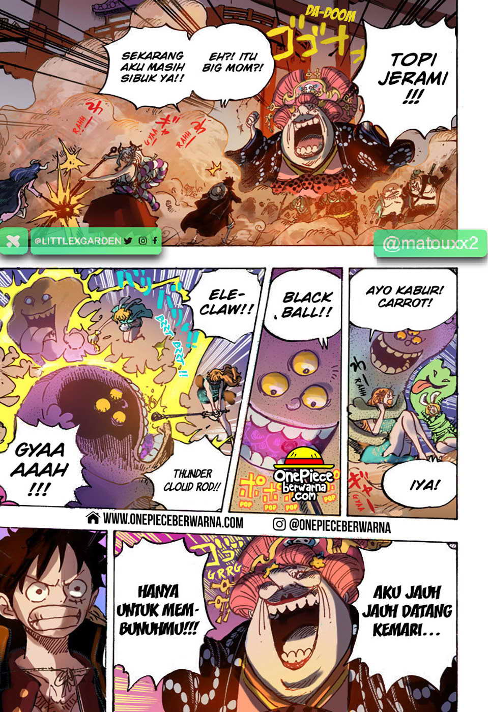 One Piece Berwarna Chapter 987